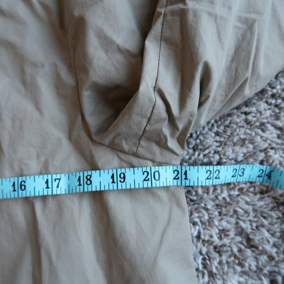 NWT Ralph Lauren Rugby Trench Coat Small Beige Khaki Mid-Length Lightweight - Picture 5 of 10